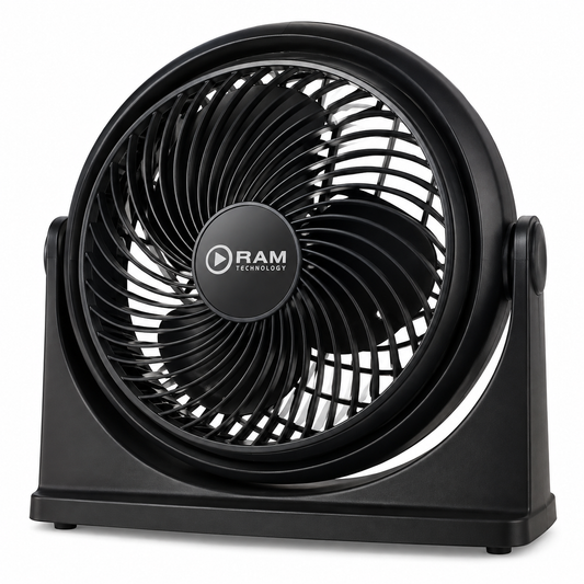 Ventilador De Mesa RAM De 8 Pulgadas Alta Resistencia