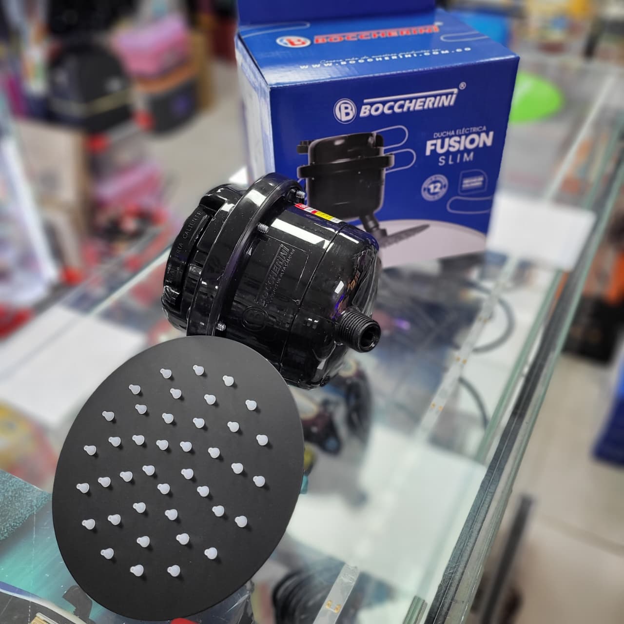 Ducha Regadera Boccherini 220v Negra