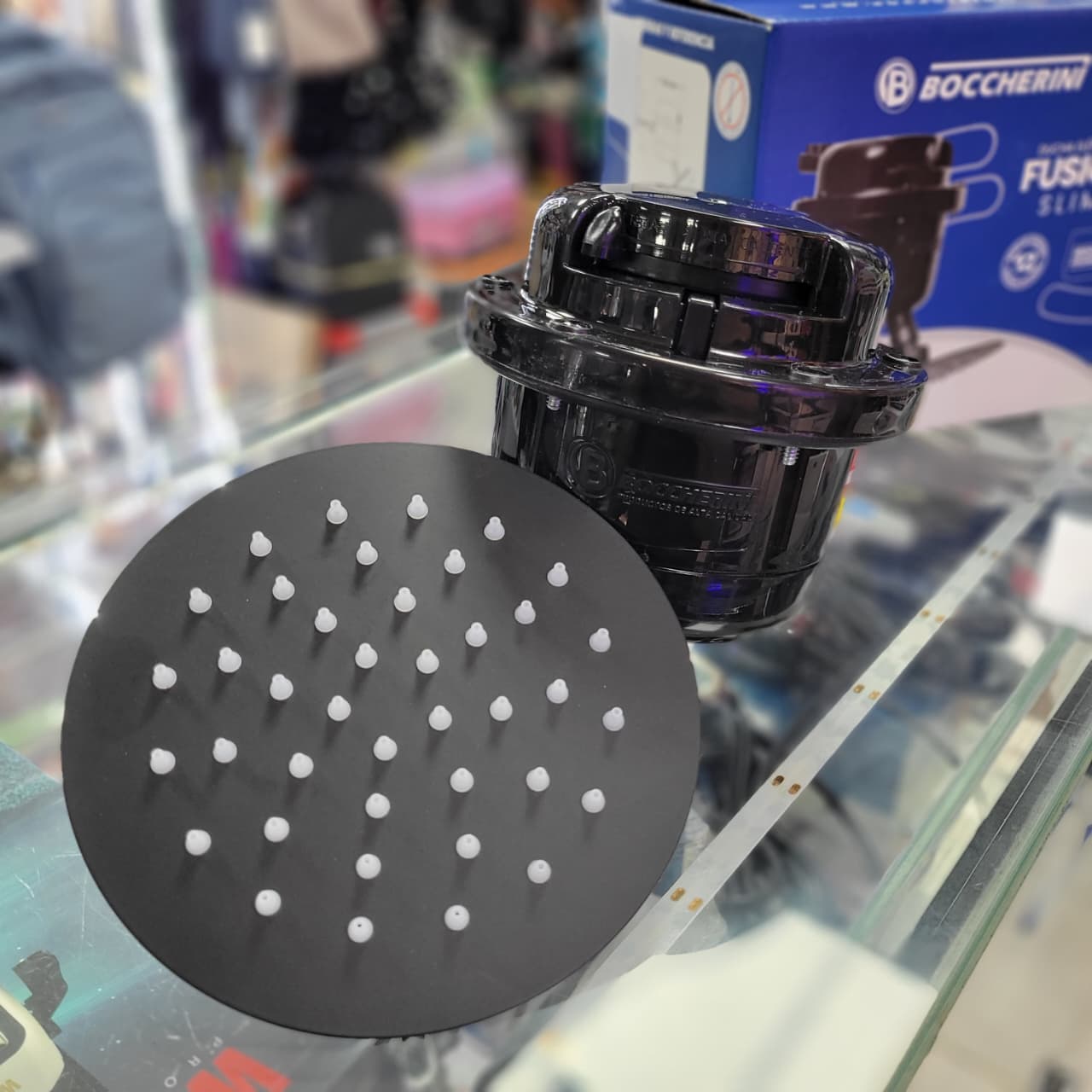 Ducha Regadera Boccherini 220v Negra