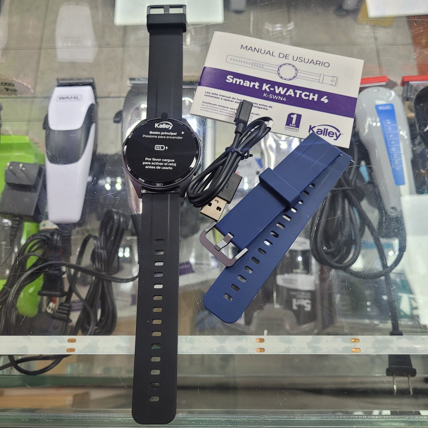 RELOJ KALLEY SMART K-WATCH 4 NEGRO