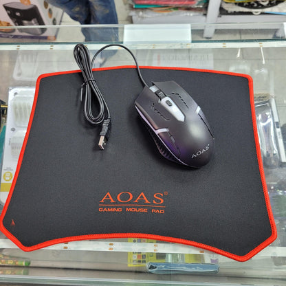 TECLADO + DIADEMA + MOUSE + PAD MOUSE