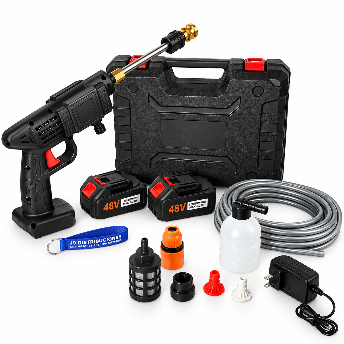 Hidrolavadora Recargable 2 Baterías