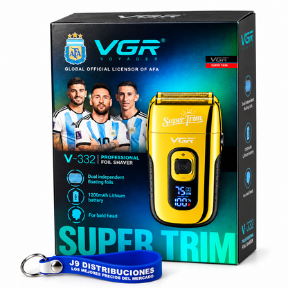 Afeitadora Shaver Vgr Con Pantalla