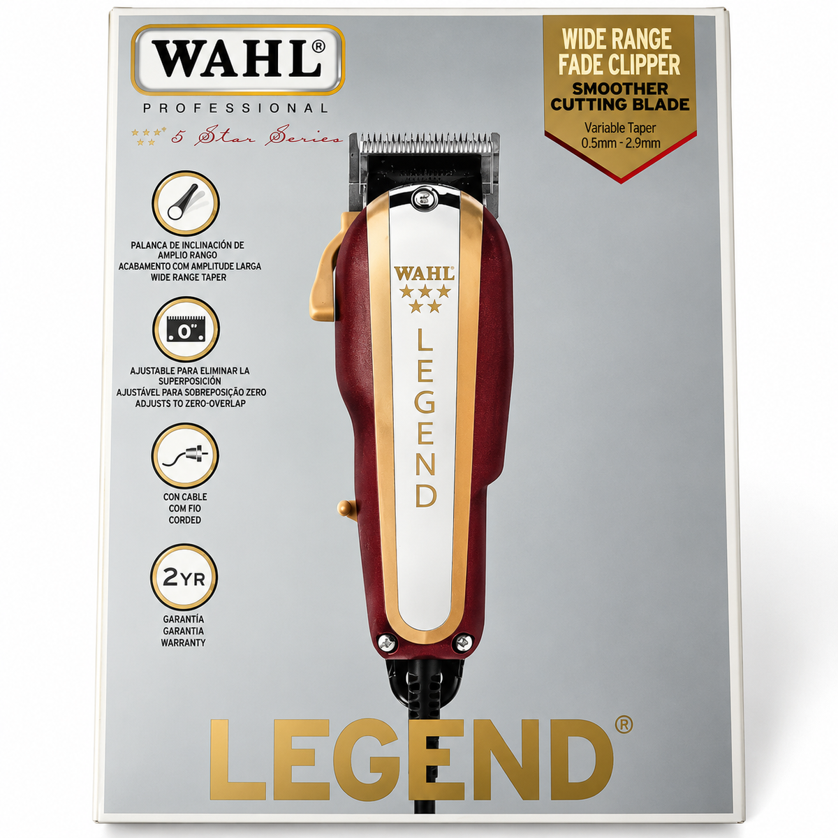 Maquina De Motilar Wahl Legend 9.000rpm