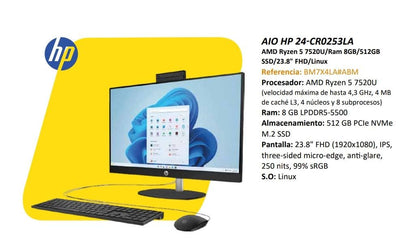Computador HP 24-CR0253LA