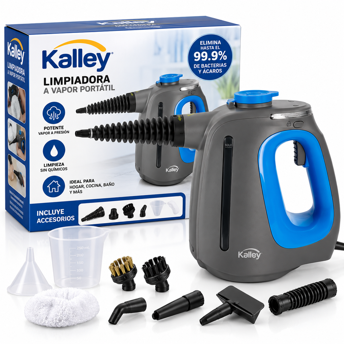 Limpiador Vapor Kalley