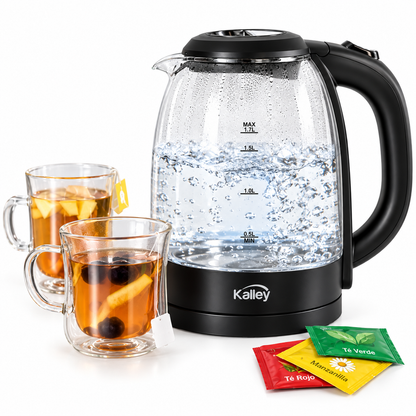 Hervidor De Agua Kalley Vidrio