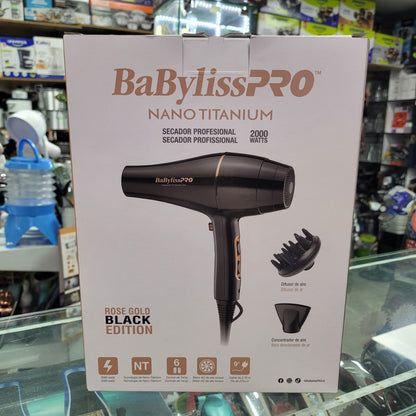 Secador Babyliss Pro Rose Gold
