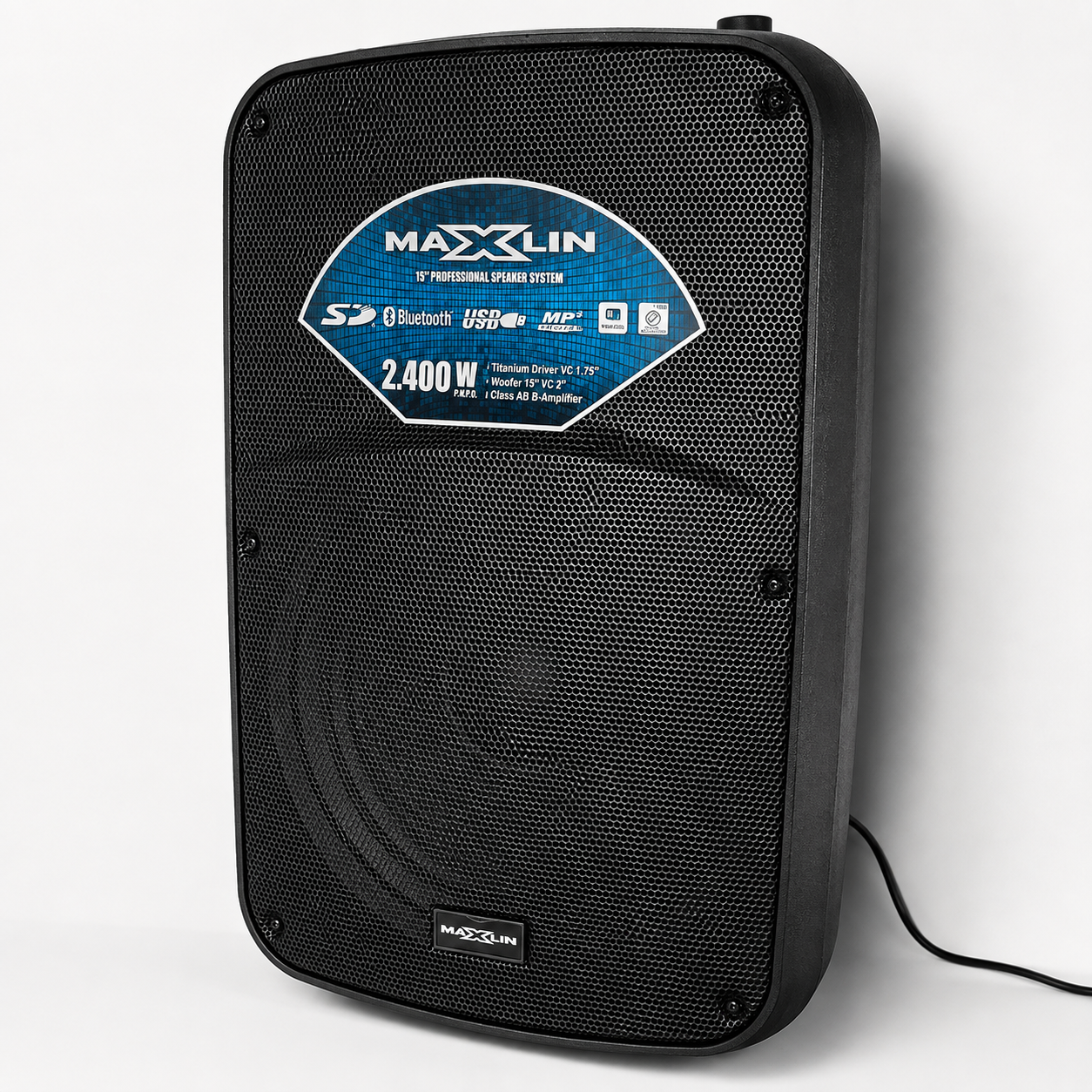 Cabina De Sonido Maxlin 15" 900k