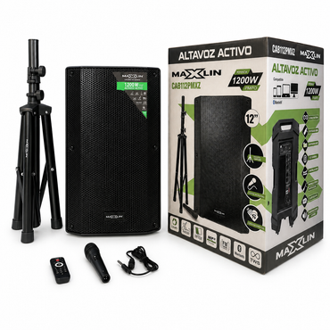 Cabina De Sonido Maxlin Cuadrada 12"