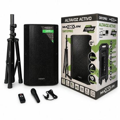 Cabina De Sonido Maxlin Cuadrada 12"