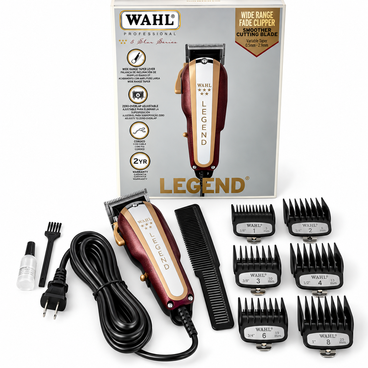Maquina De Motilar Wahl Legend 9.000rpm