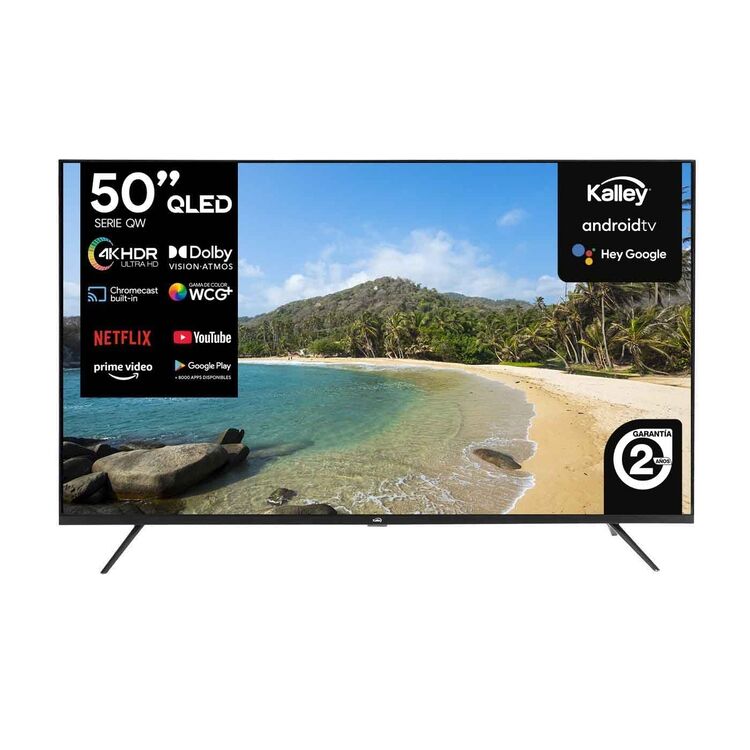 Televisor Kalley 50" Google Tv 4k
