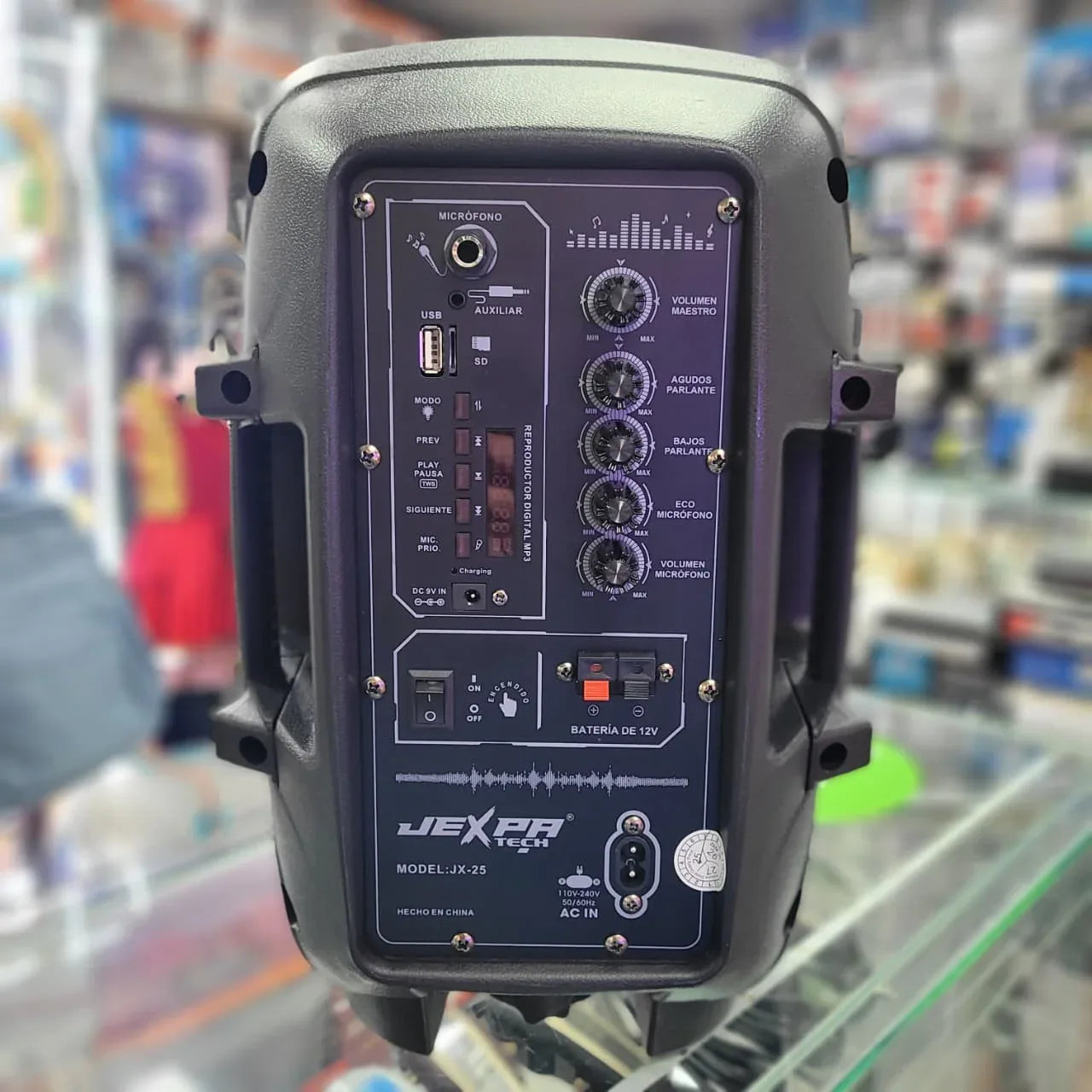 Cabina Jexpa 8" Jx-25