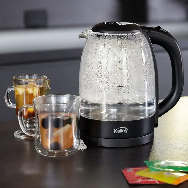 Hervidor De Agua Kalley Vidrio