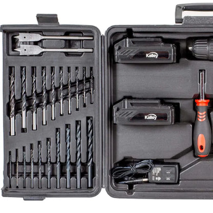 Taladro Inalámbrico Kalley 2 Baterías
