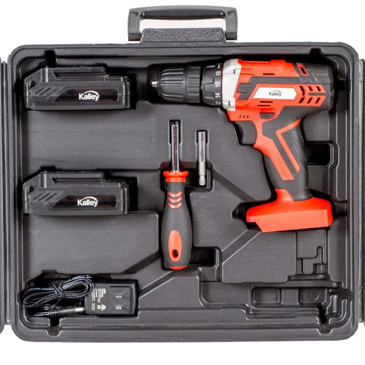 Taladro Inalámbrico Kalley 2 Baterías
