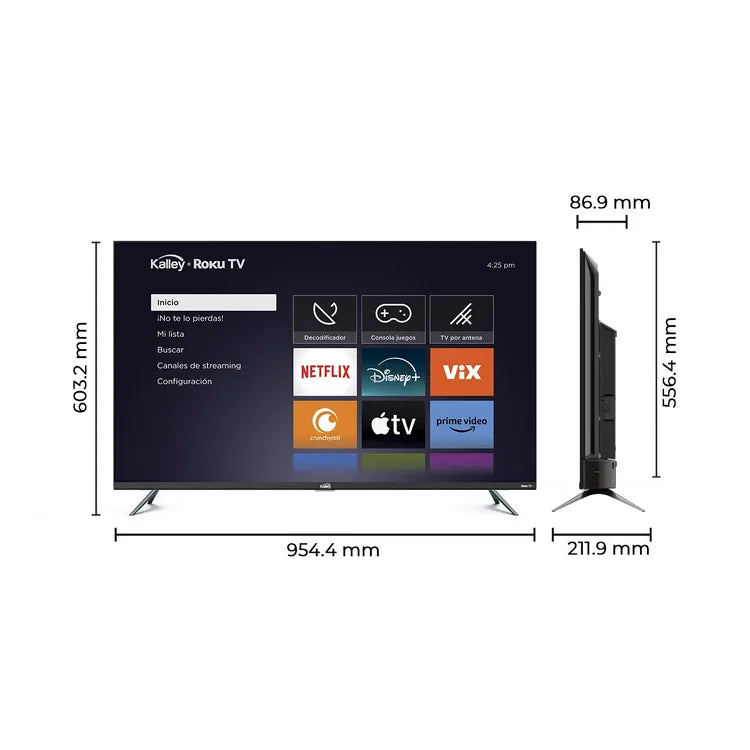 TELEVISOR KALLEY 43" ROKU FULL HD