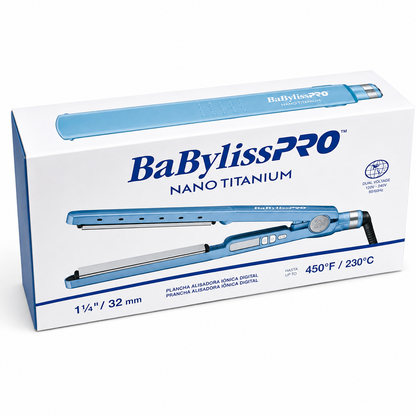 Plancha BaBylissPRO Digital Delgada Nano Titanium