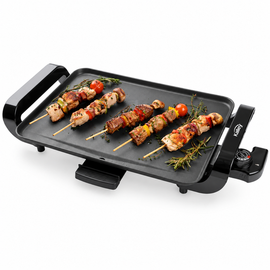 Plancha Asadora KALLEY K-AGL15 de 1500 W Con Placa Antiadherente
