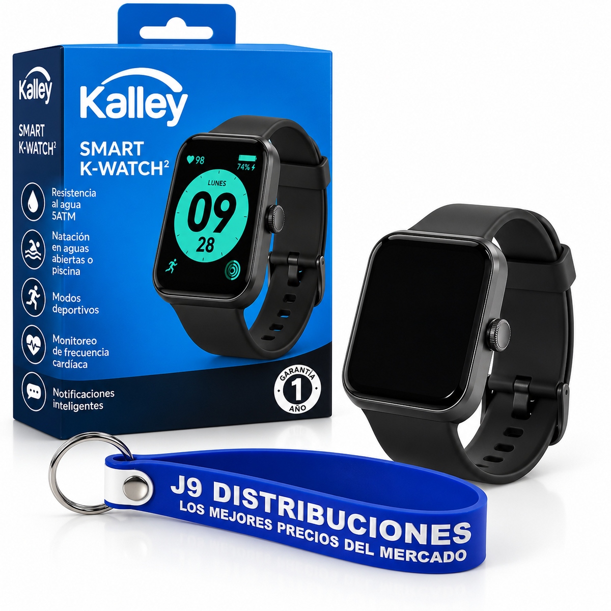 Reloj Smart Kalley Cuadrado