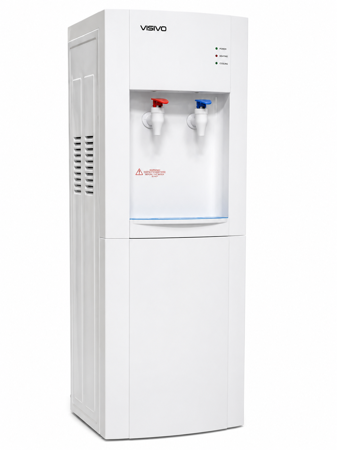 Dispensador De Agua Visivo VWD-S95GSS Fría Y Caliente Con Gabinete