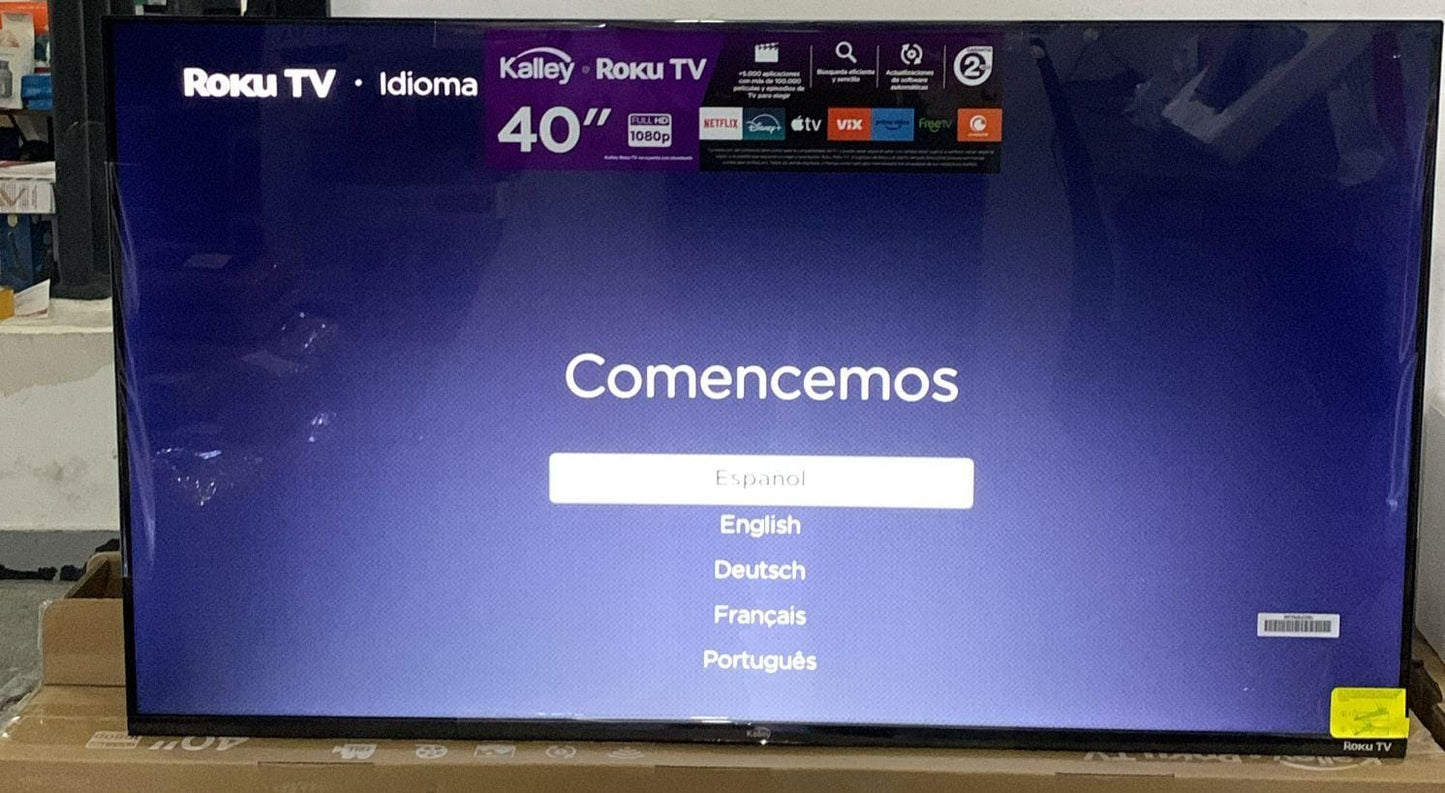 TELEVISOR 40" KALLEY ROKU TV