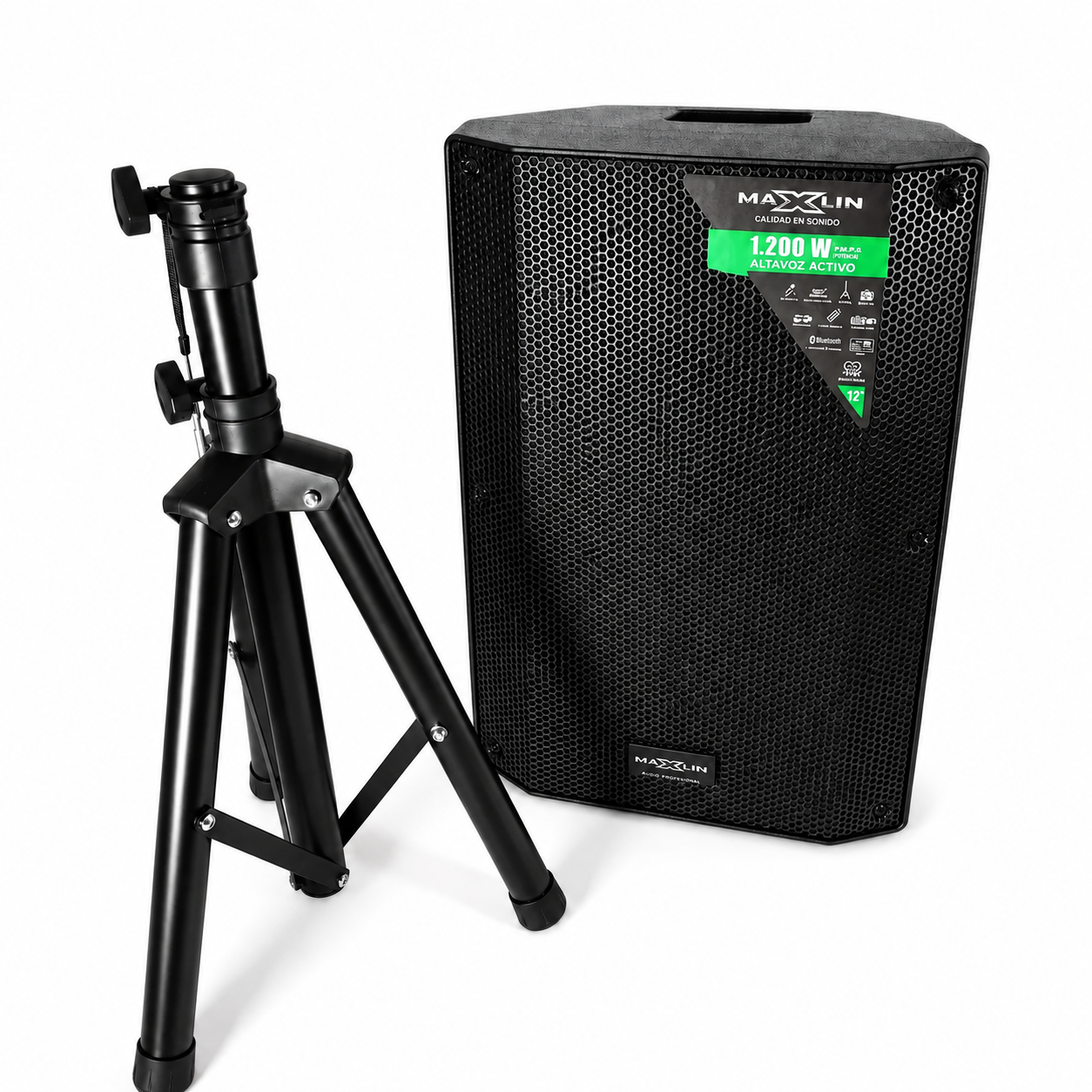 Cabina De Sonido Maxlin Cuadrada 12"