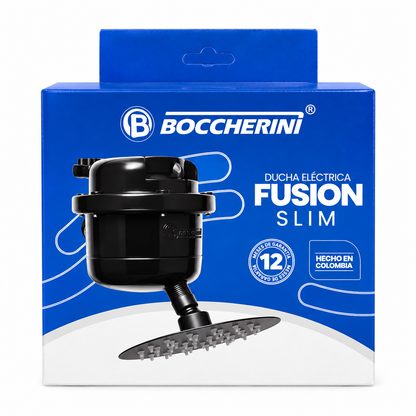 Ducha Regadera Slim Boccherini 110v Negra