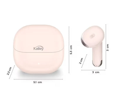 Auricular Kalley Inalámbricos Bluetooth In Ear K-AIR Rosados