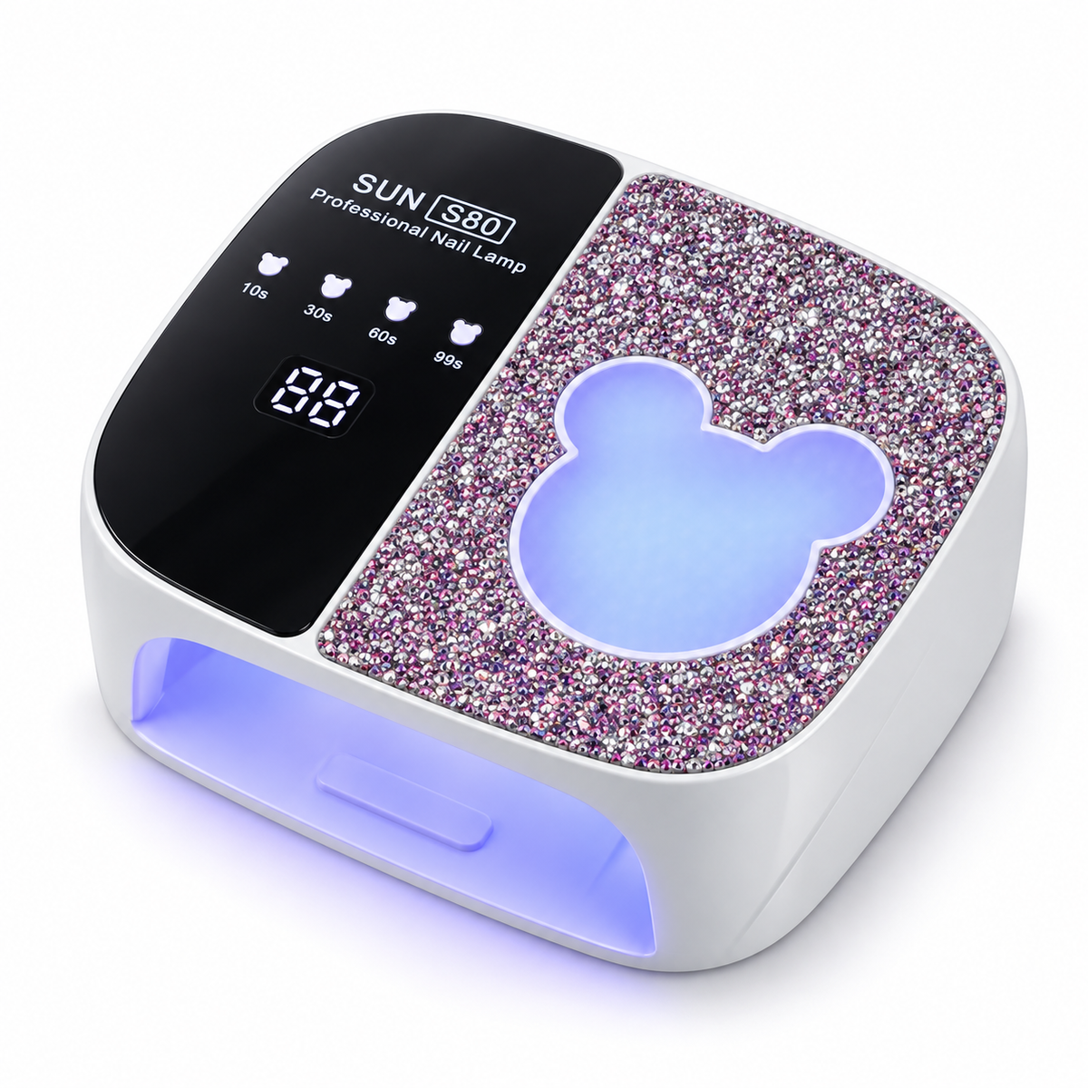 Lámpara UV LED Para Uñas SUN S80 De 168 W Con 36 Leds