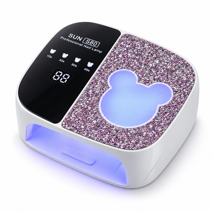 Lámpara UV LED Para Uñas SUN S80 De 168 W Con 36 Leds
