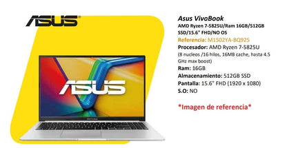 Computador Asus Vivobook 7 5825U