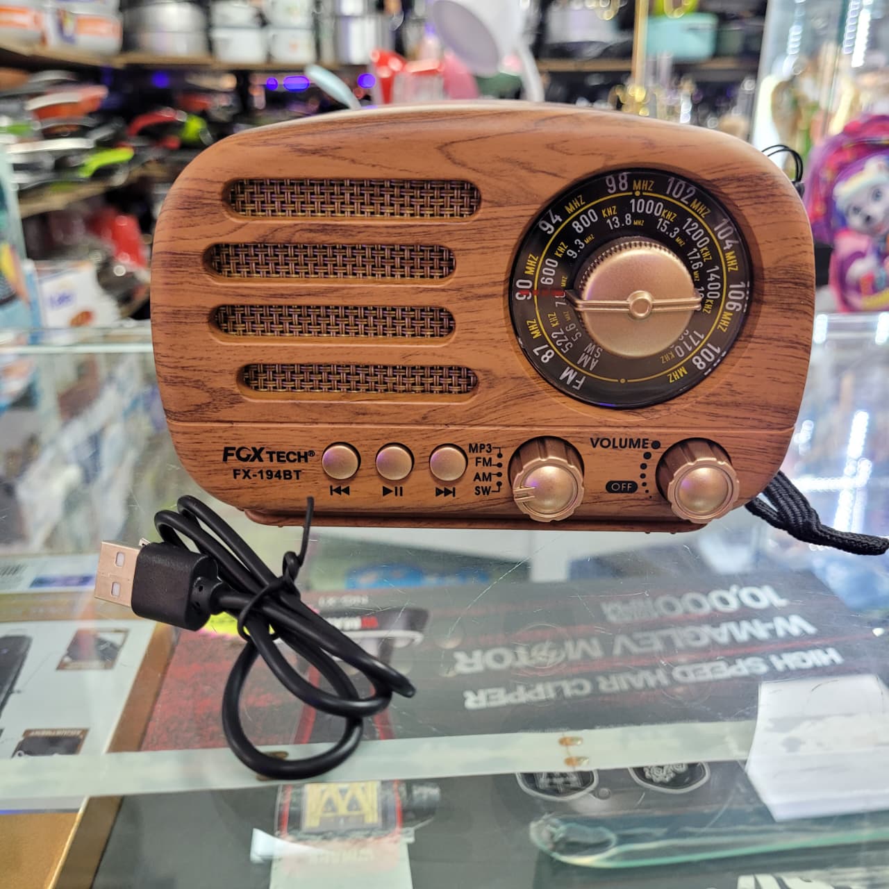 Radio Am/fm Fox Tech 194bt