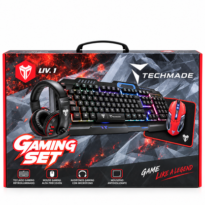 Combo Gamer 4 En 1