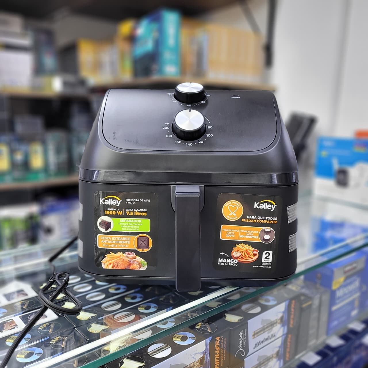 Freidora Kalley 7.5 Litros