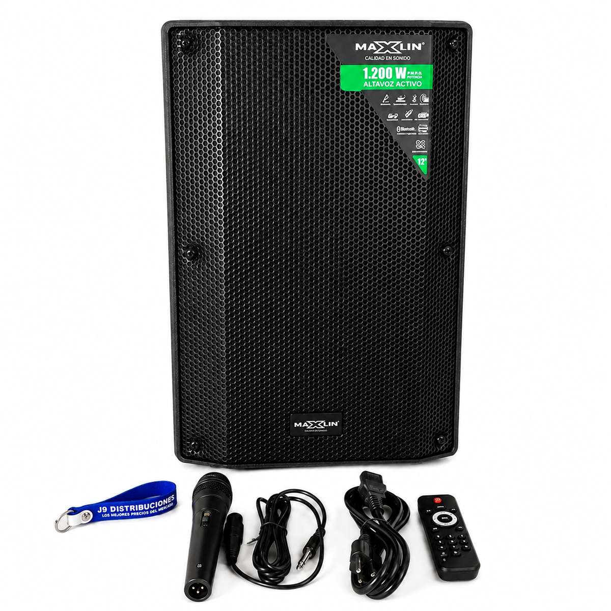 Cabina De Sonido Maxlin Cuadrada 12"