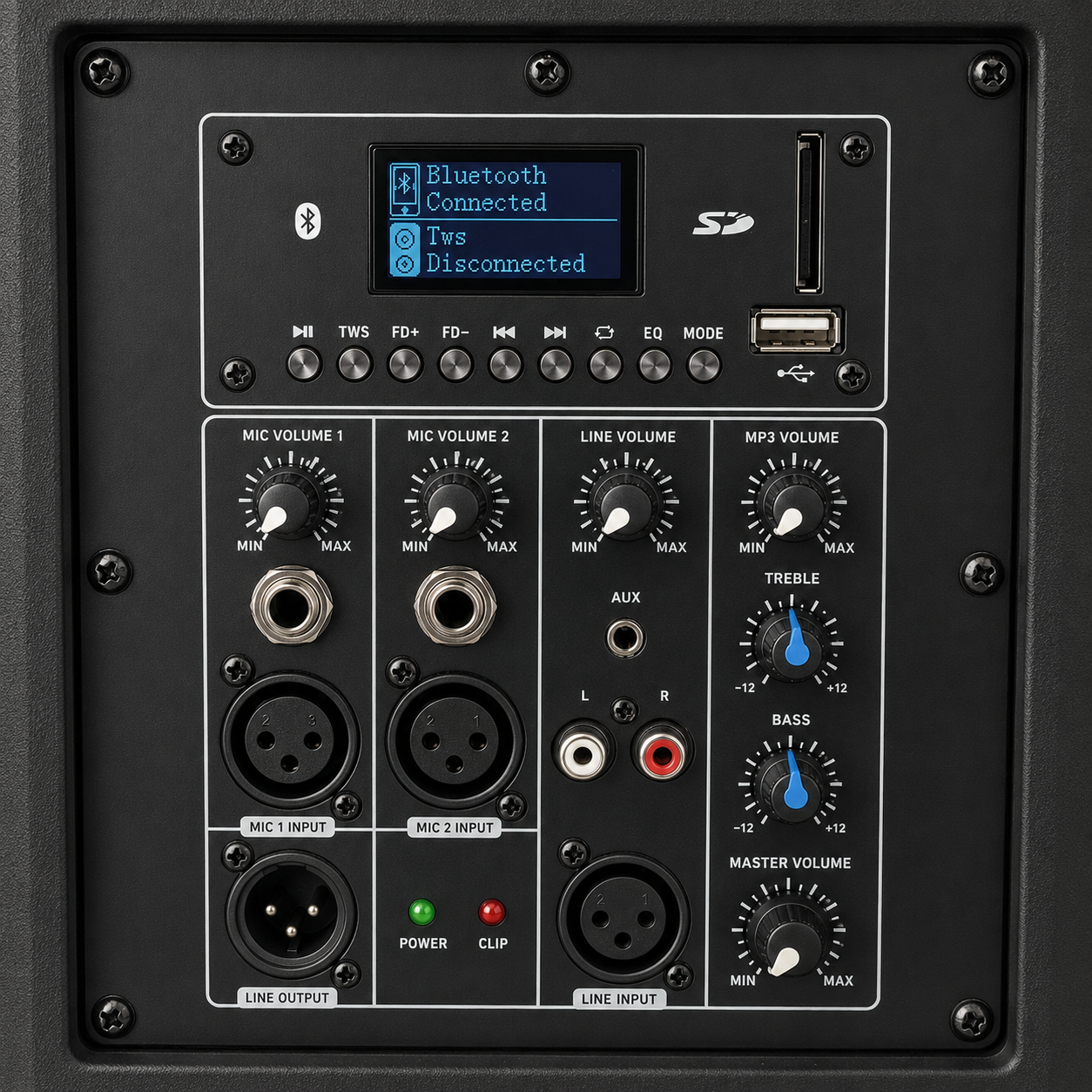 Cabina De Sonido Maxlin 15" 900k