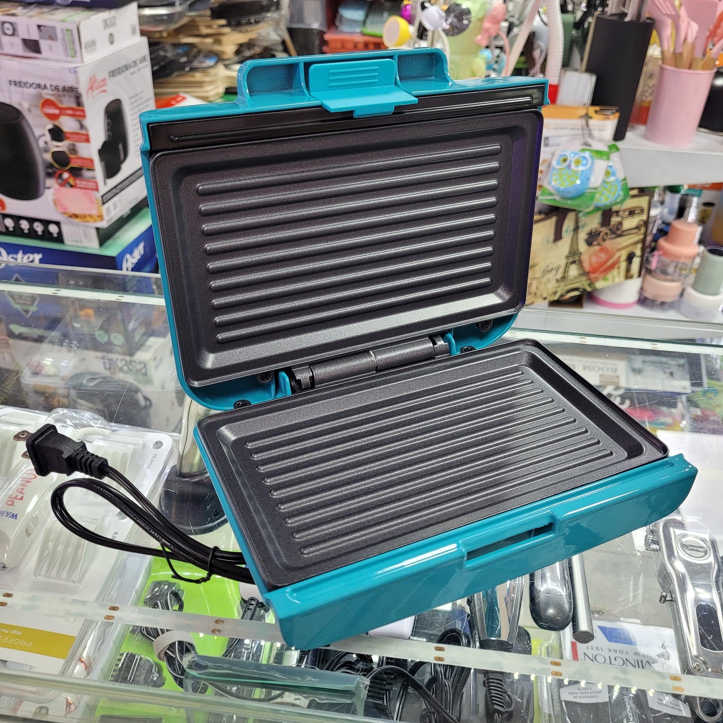 SANDUCHERA PANINI 2 EN 1 GRILL ASADOR