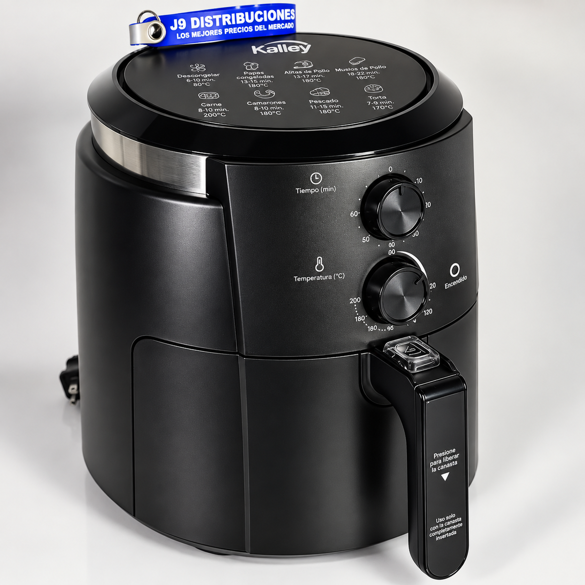 Freidora De Aire KALLEY K-MAF45 - 4.5 Litros Y 1450 W