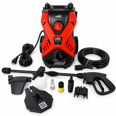 Hidrolavadora Kalley K-HL14 De 1.400 W Y 1.914 PSI Roja