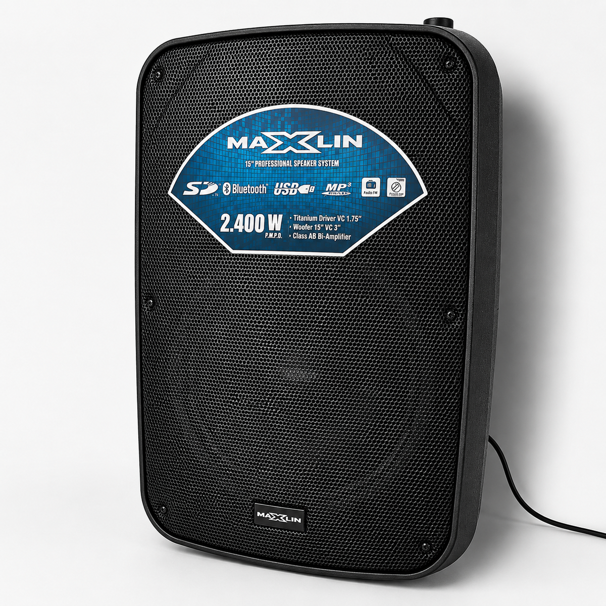 Cabina De Sonido Maxlin 15" 900k