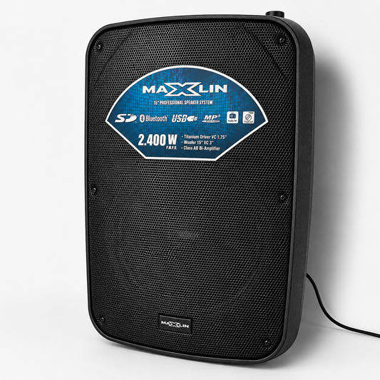 Cabina De Sonido Maxlin 15" 900k