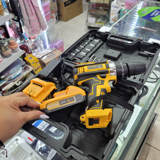 TALADRO PIEZAS +2 BATERIAS