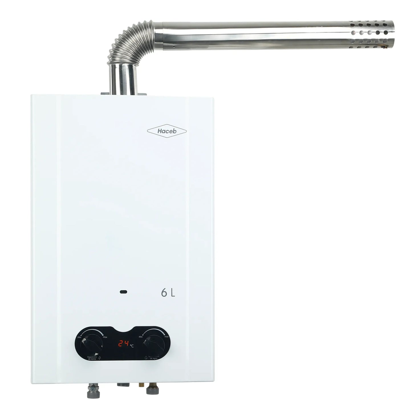 Calentador De Paso A Gas Natural 6 Litros Bambú