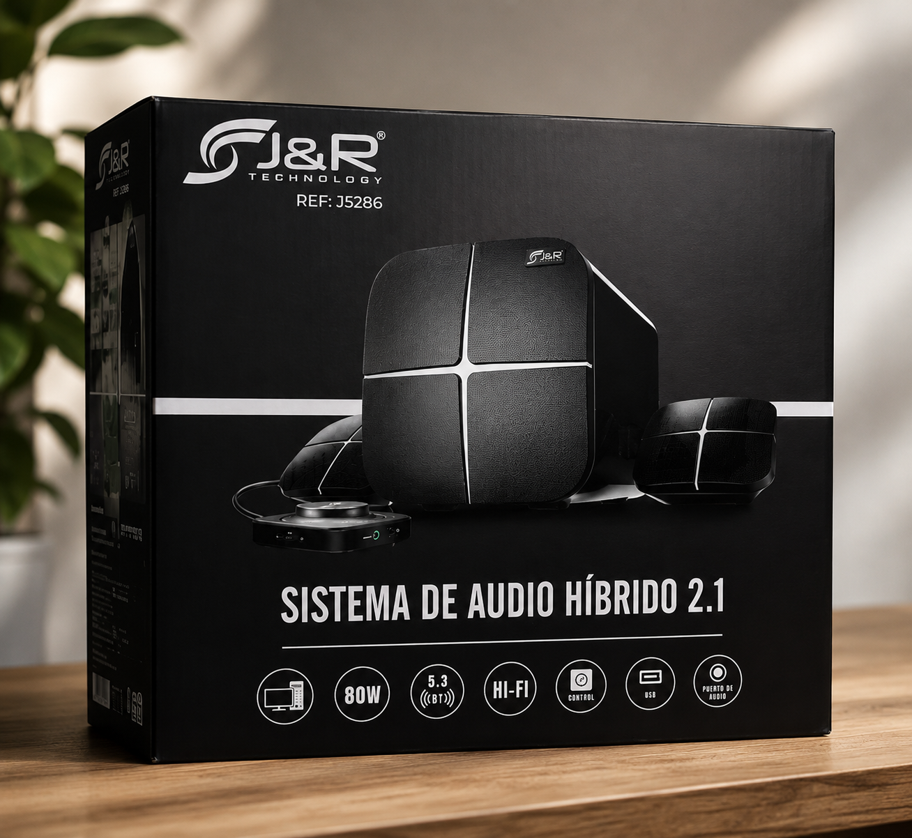 Teatro En Casa J&r  2.1 - Ref 5286