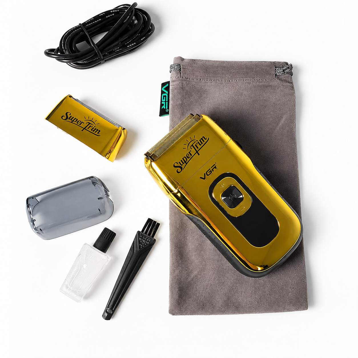 Afeitadora Shaver Vgr Con Pantalla