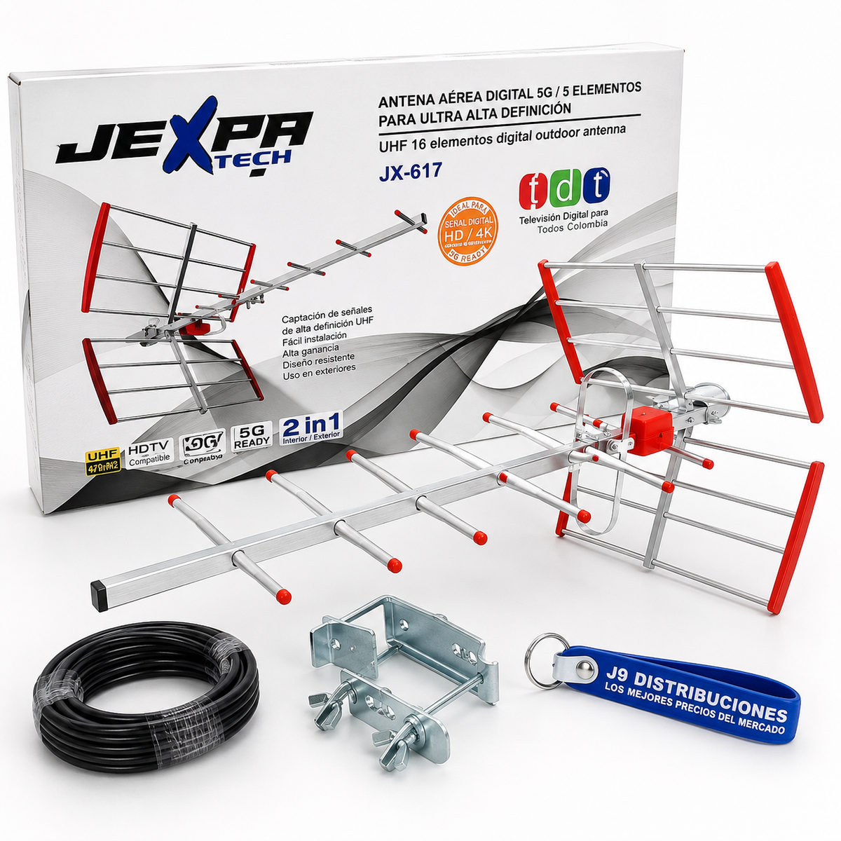 Antena Externa Jx- 617