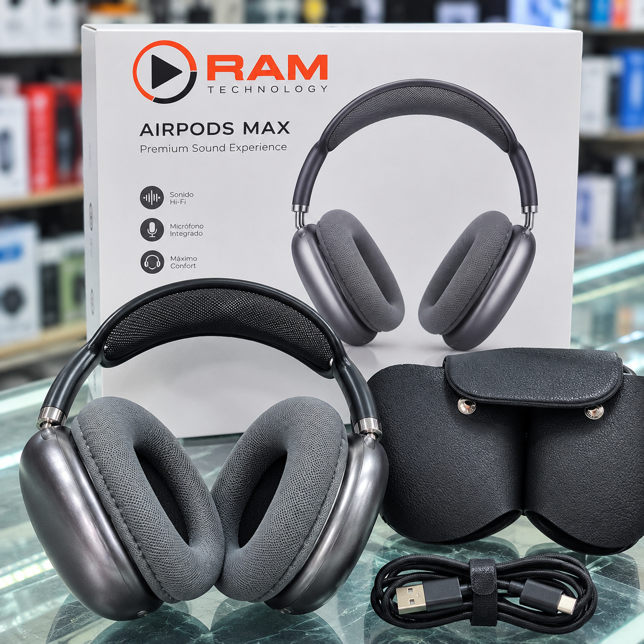 Diadema Airpods Max Con Estuche