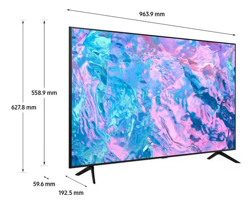 TELEVISOR SAMSUNG 43" CRYSTAL UHD